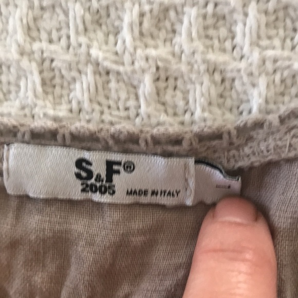 Fabulous embellished linen dress/antique Chinese embroidery trim, One of a kind - Picture 13 of 13